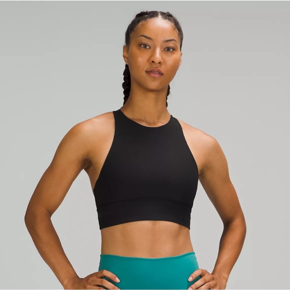 NWT Lululemon Energy High Neck Bra LL *Tough size 6